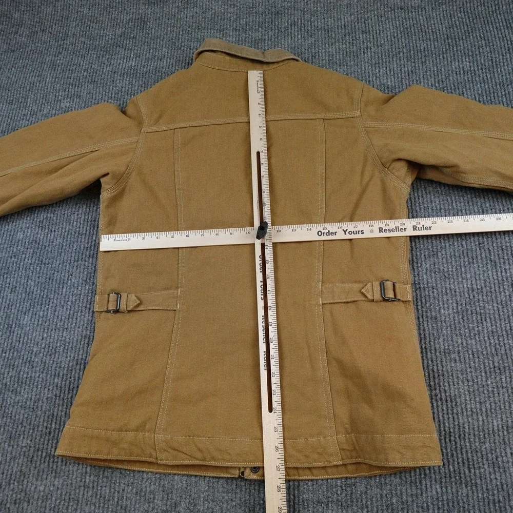Patagonia Iron Forge Hemp Ranch Jacket Mens Large Brown Canvas Insulated 27800